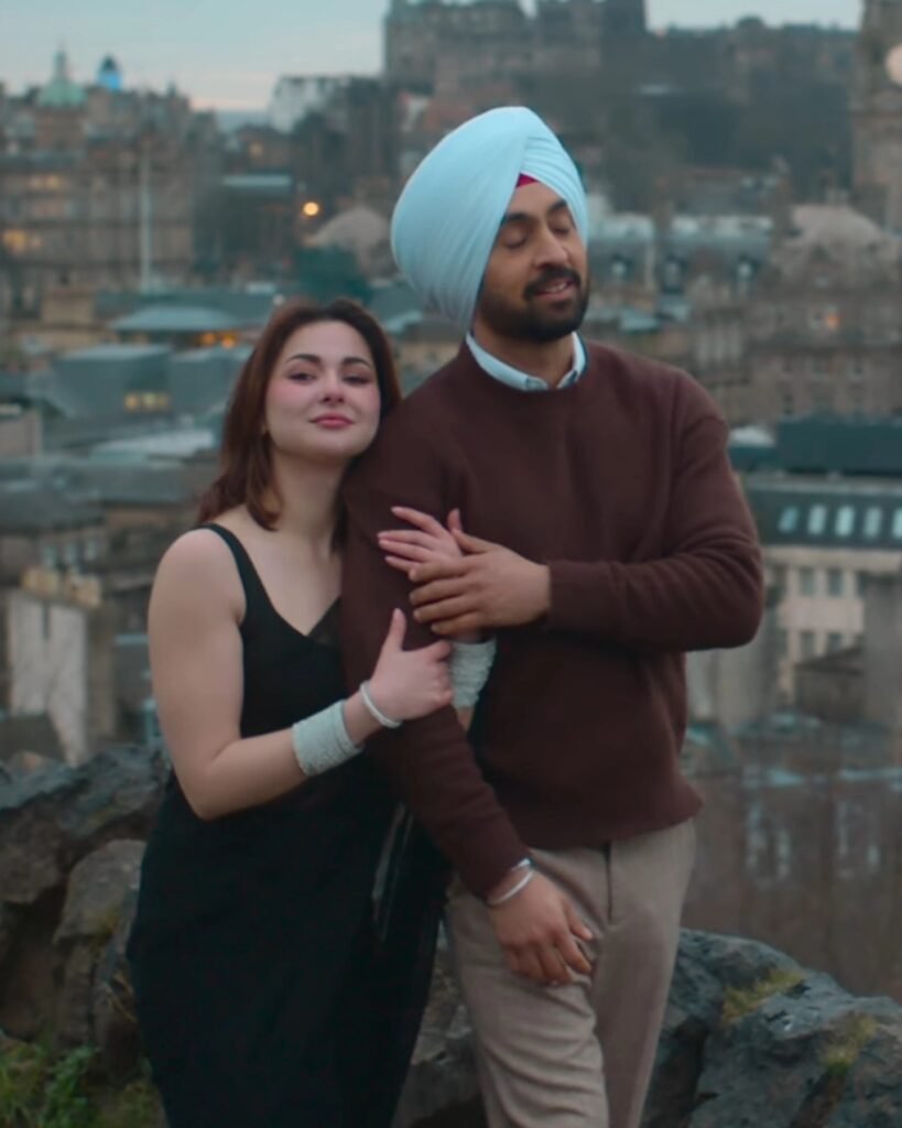 Hania Amir and Diljit Dosanjh