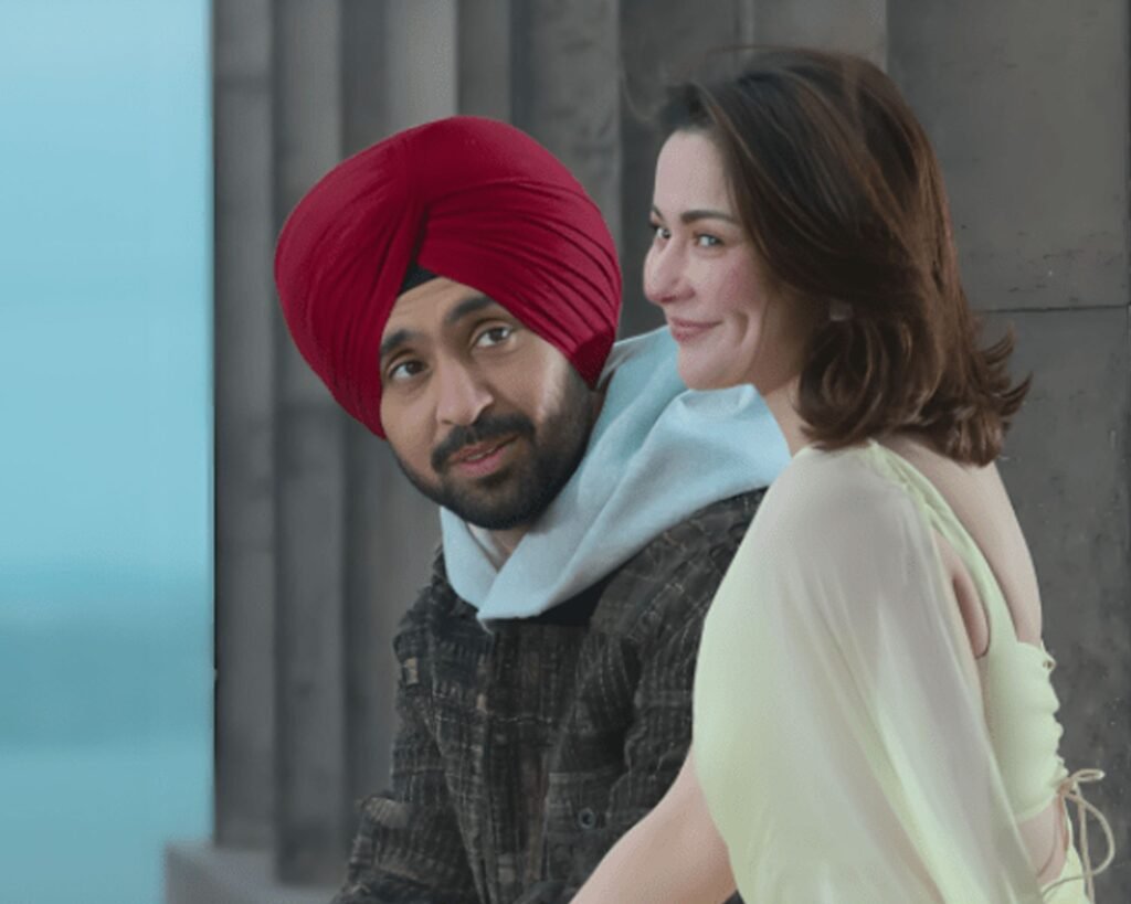 Hania Amir and Diljit Dosanjh
